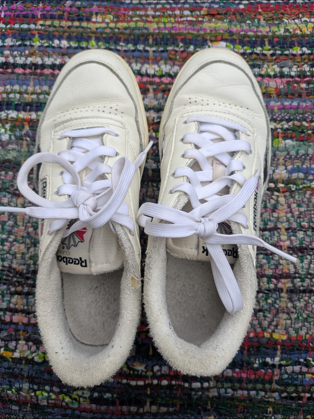 Reebok Classic White Leather Sneakers